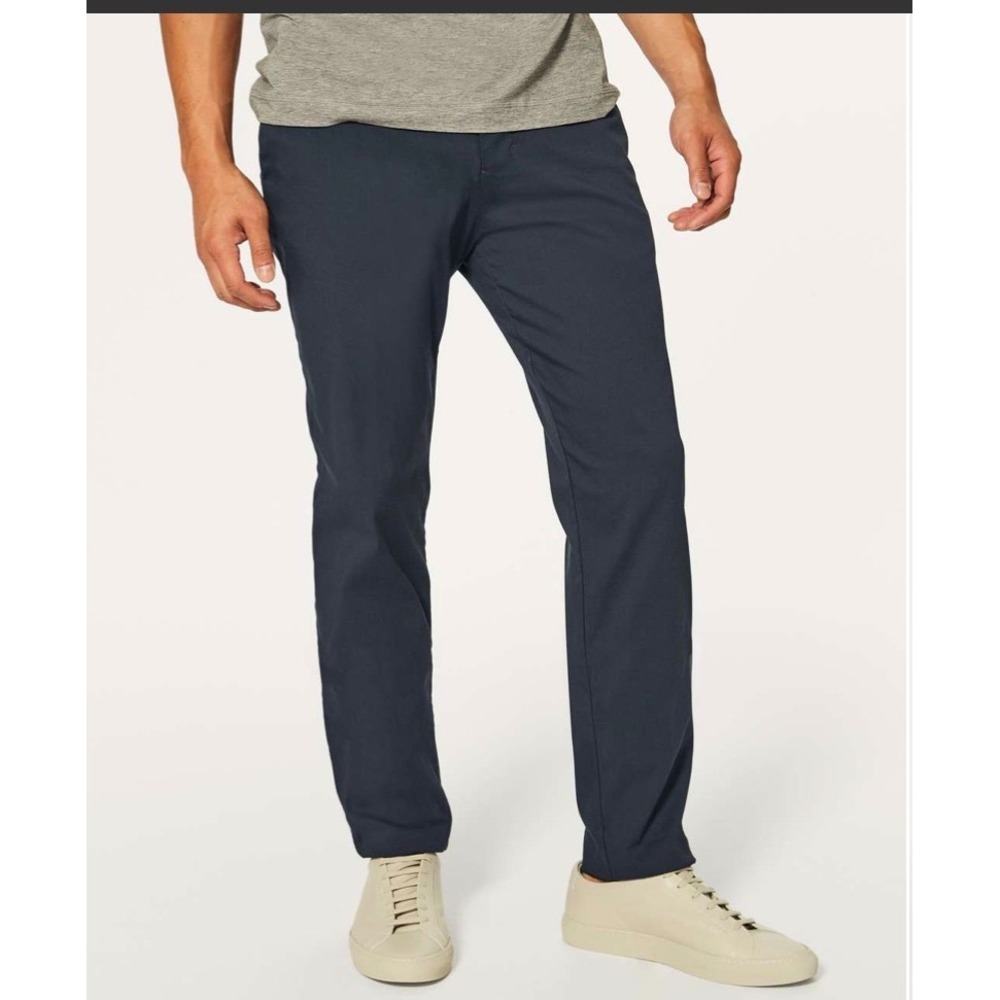 Lululemon Commission Pant Classic *Swift Cotton  Melanite‎ Sz 33
